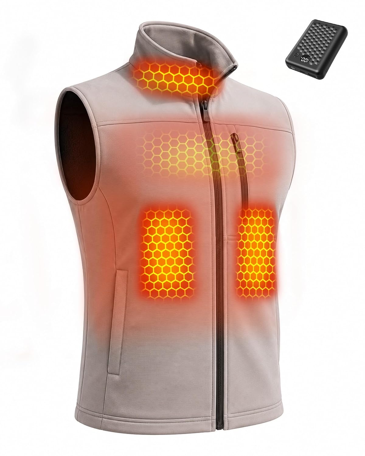 Wulcea Graphene Heated Vest with Fast Charge Battery