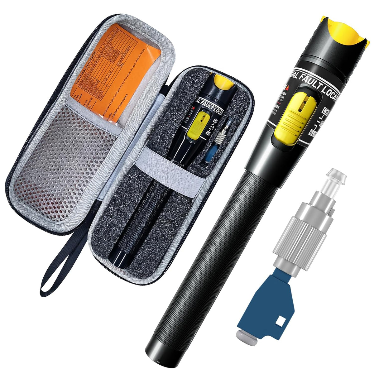 Visual Fault Locator 100KM Fiber Optic Tester Kit