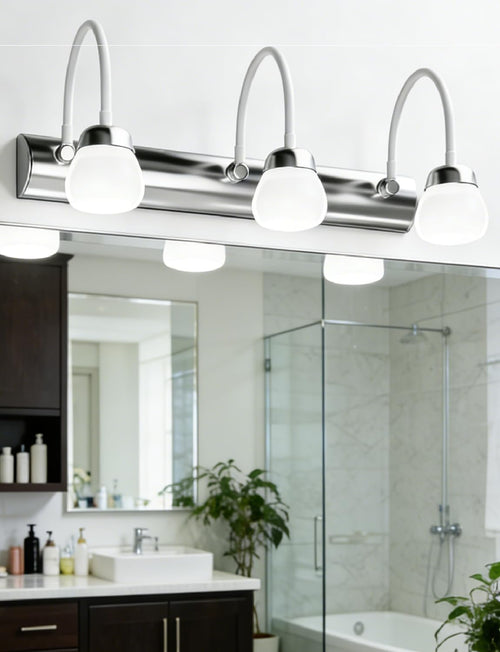 18-Inch 3-Light LED Cool White Bathroom Vanity Light