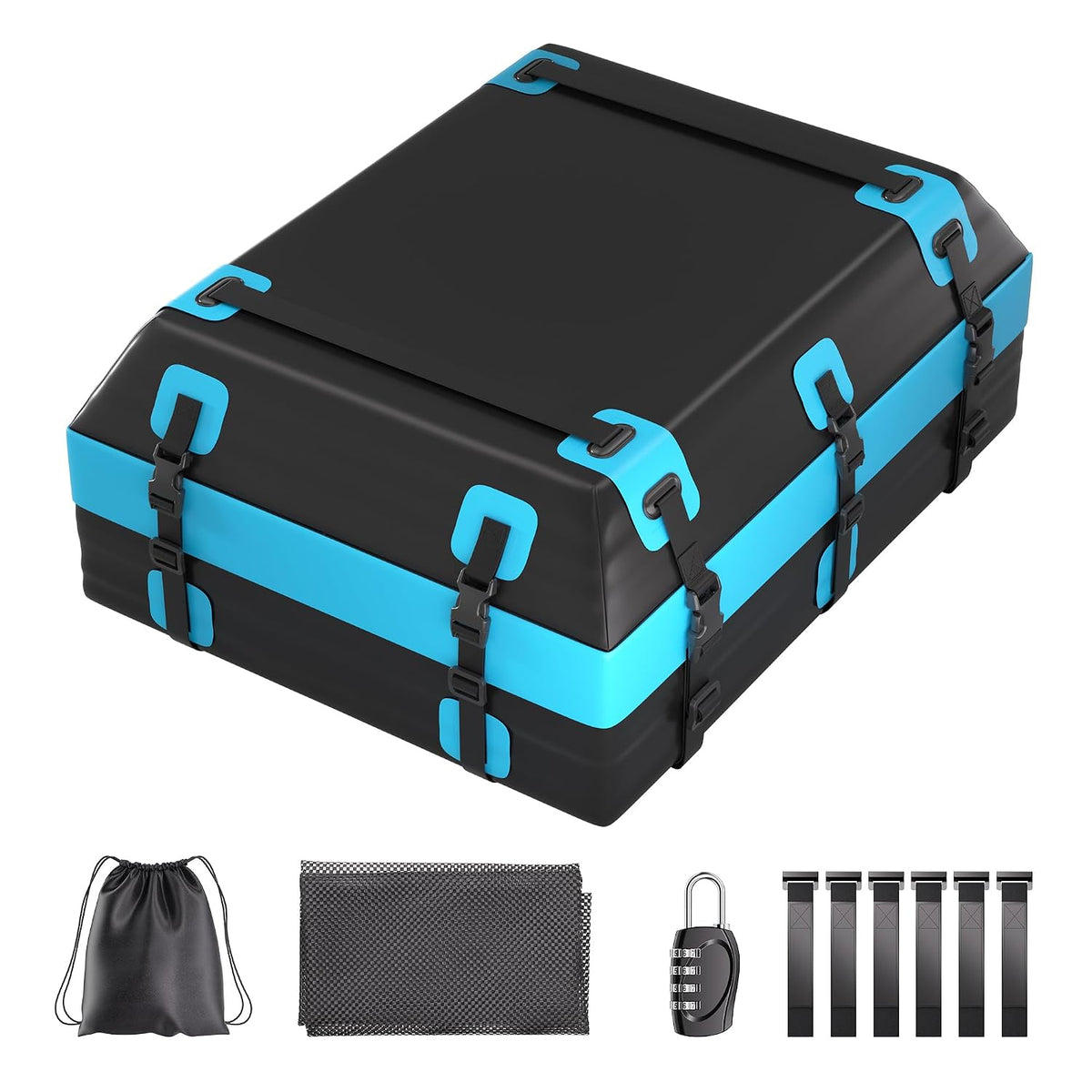 15 CFT Waterproof PVC Rooftop Cargo Carrier Bag
